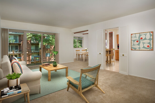 Spacious living area at Whitehall Square Apartments in Suitland, MD - Whitehall Square Apartments