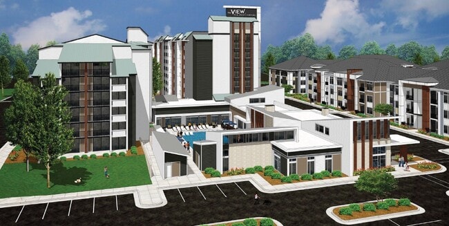 Renderizado de edificios - The View at Blue Ridge Commons