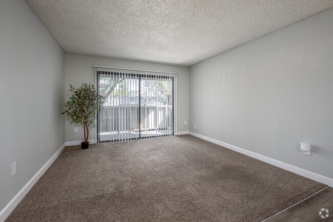 1BR, 1BA - 775SF - Living Room - Arbor Ridge 1