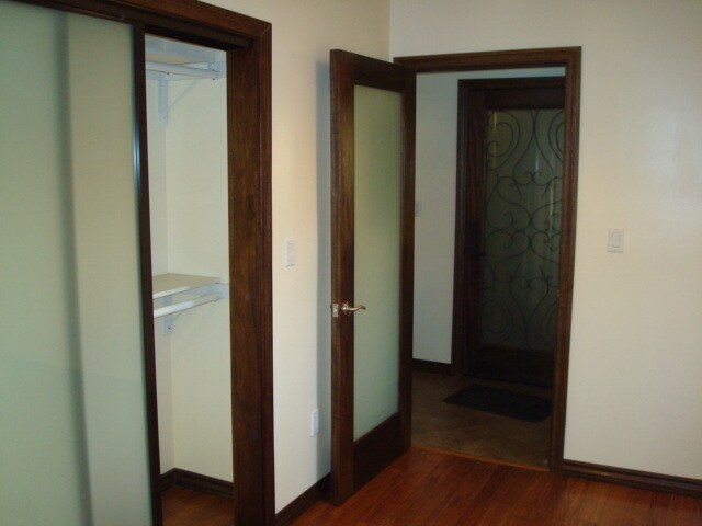 Entrance to bedroom, facing front door - 6537 Leland Way