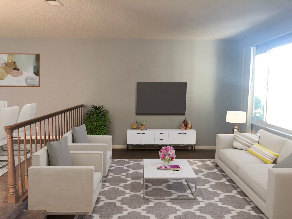 Living room (staged) - 2927 Driftwood Dr