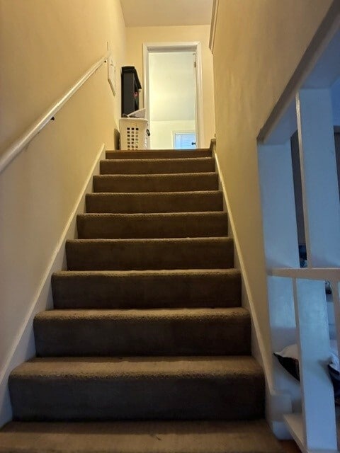 Stairs going to bedrooms upstairs - 4855 Nicollet Ave