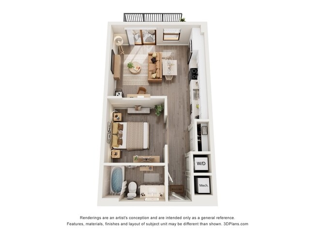 Floorplan - Mayla Cypress Residences