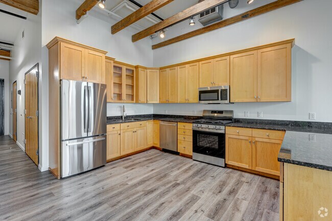 1 dormitorio, 1 baño - 1700 pies cuadrados - Cocina - Cascade District Lofts
