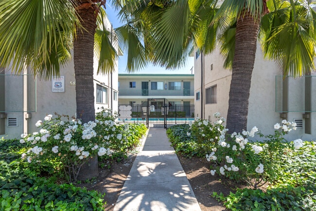 Entrance - The Glorias Apartments