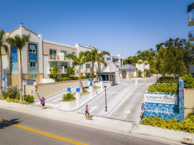 Aerial - Miami Bay Waterfront Midtown Residences
