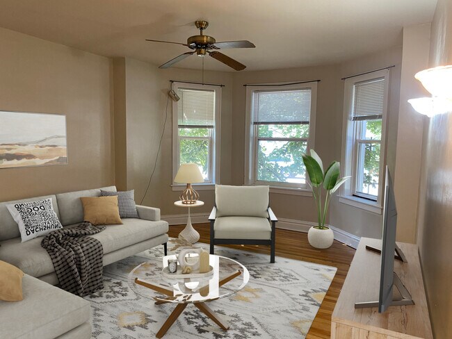 Fotografía escénica del espacio habitable. - 5201 N Latrobe Ave