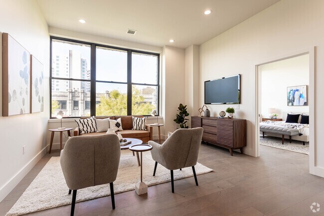 Sala de estar - Central Flats