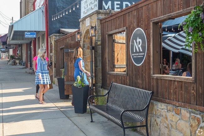 Main Street is a popular spot with restaurants, bars, and shops.