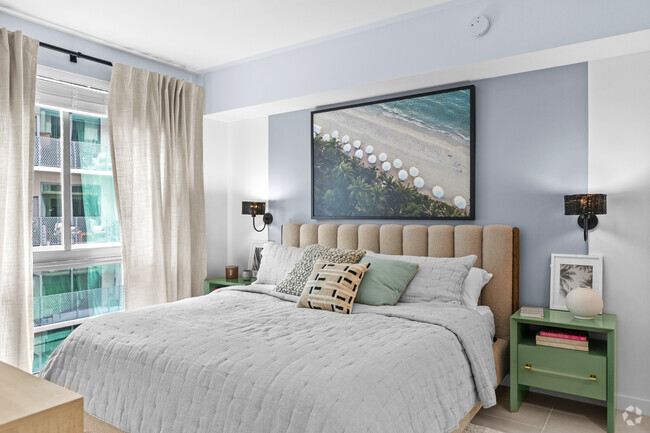 1BR, 1BA - 788SF - Bedroom - Remi On The River