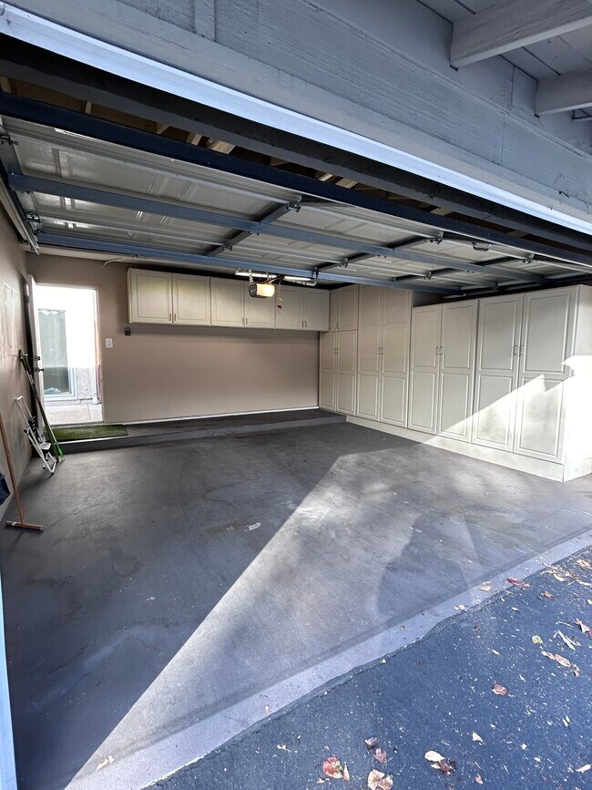 Attached garage that fits two small cars - 975 S Idaho St