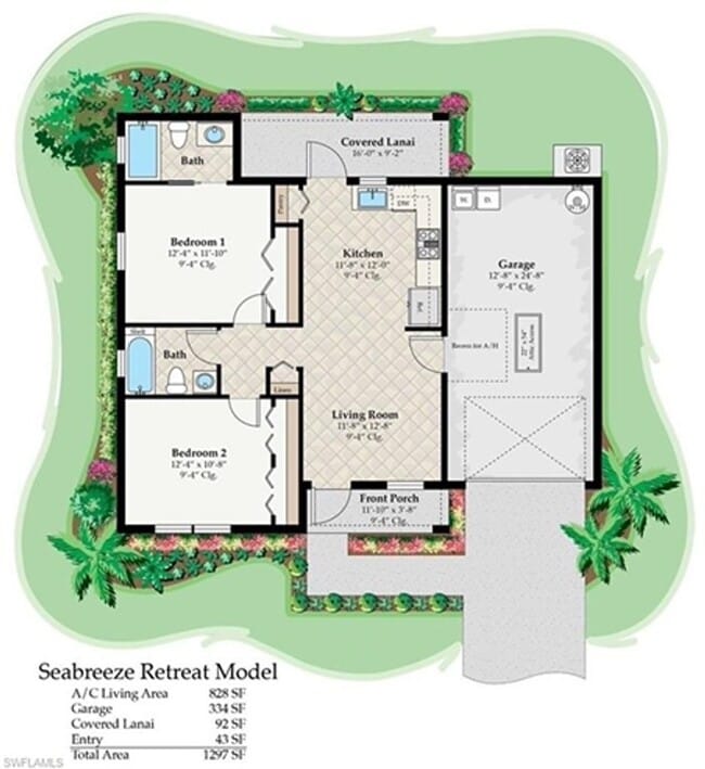 Photo - Brand-New Modern 2BR/2BA Home with Garage on Oversized Lot – Prime SW Lehigh Acres Location