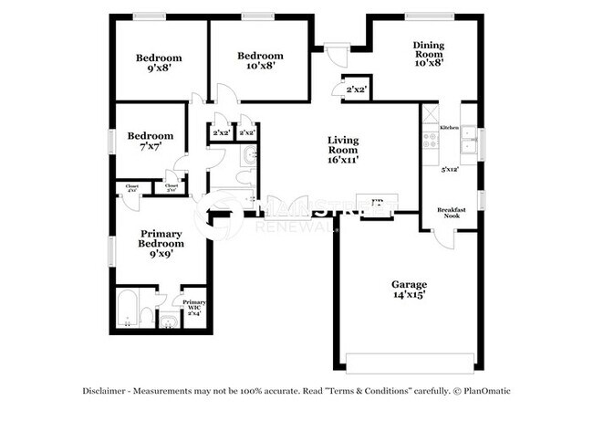 Foto del edificio - 4 Bedroom Pet-Friendly Home in MESQUITE, TX with Main Street Renewal