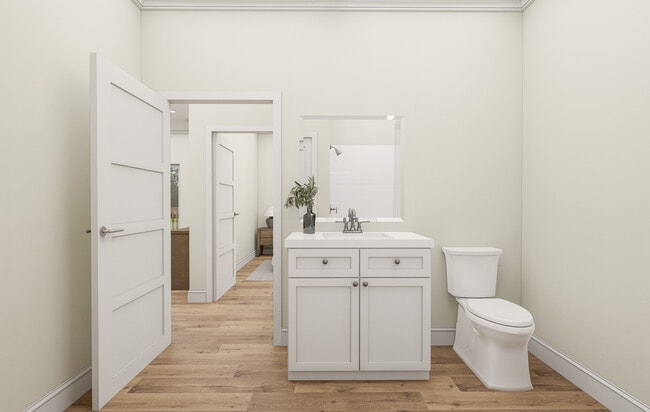 1-Bed Bathroom - Mineral Lofts
