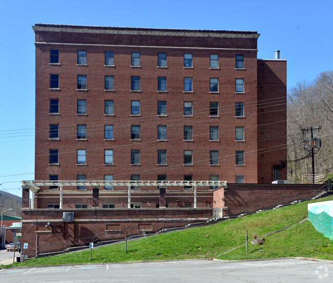 View from the northeast - Appalachian Towers