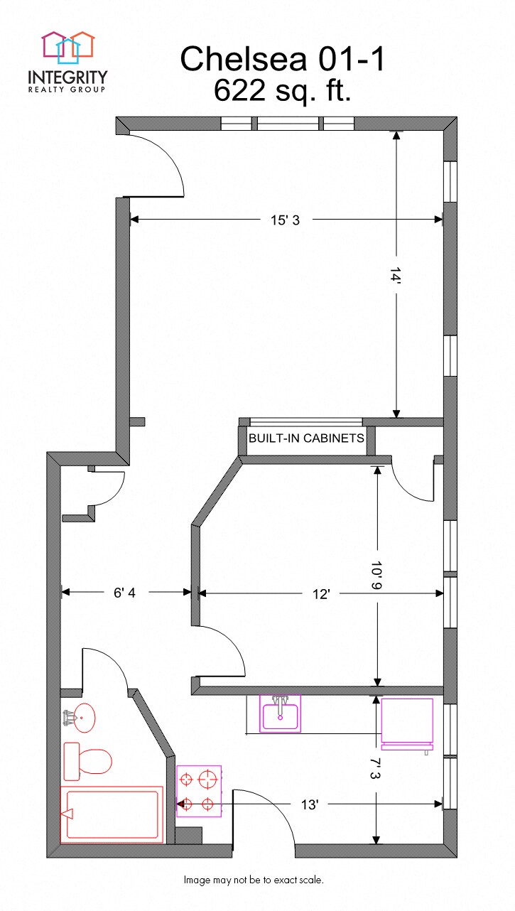 Integrity Gold Coast – Chelsea 1 Bedroom 1 Bath