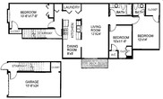 3 Bed, 1.5 Bath - 1,493 sq ft