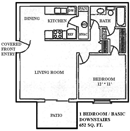 1BR/1BA - Westchester Square Apartments