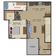 1 Bed 1 Bath