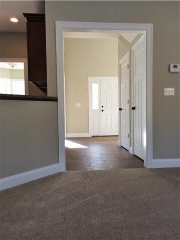 View from Living Room to Foyer - 234 Spielman Hwy