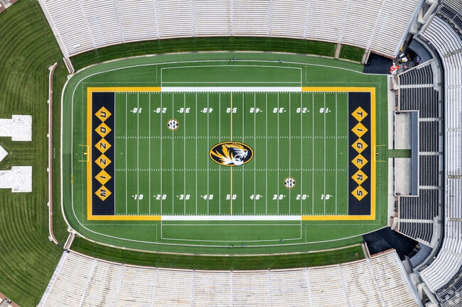 Residents of Green Meadows frequently attend the always exciting Mizzou Tigers games.