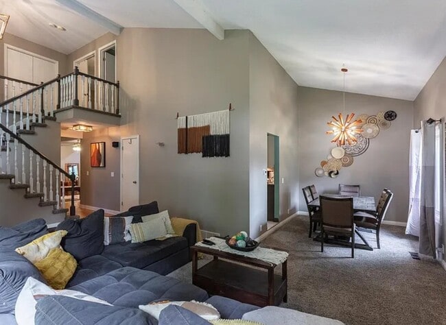 Living Room and Dining Room - 16024 Martha Cir