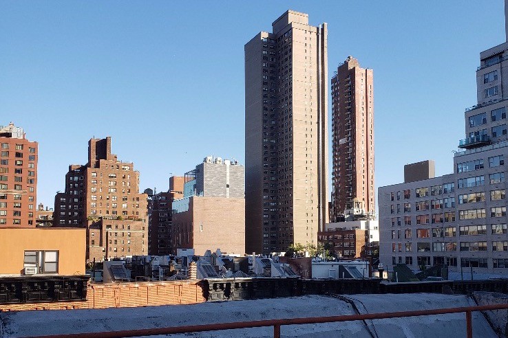 Roof deck view - 1579 York Ave