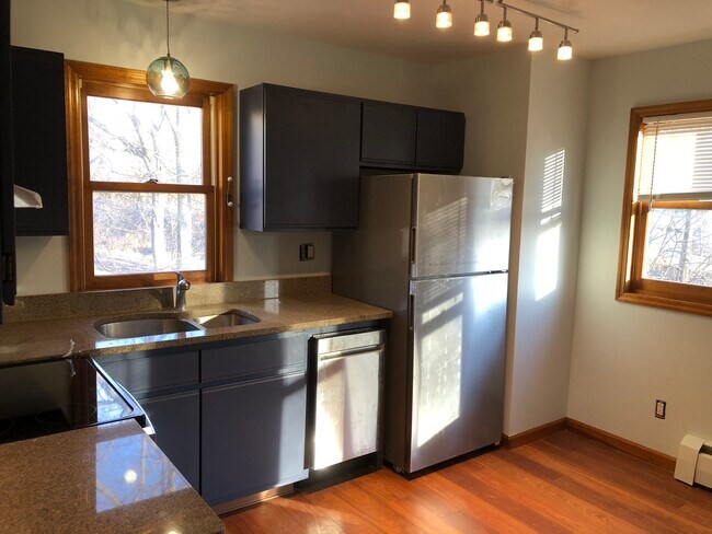 Natural light in kitchen & living area - 185 Mill Rd
