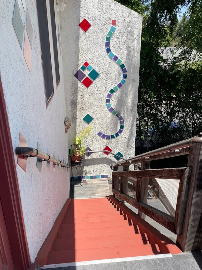 Top of Stairs - 5257 Sylmar Ave