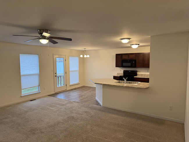 Living Room + Kitchen - 502 Peruque Commons Ct