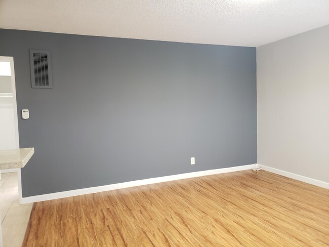 Living room with accent wall - Las Casitas