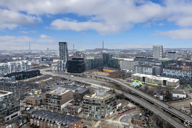 Aerial Photo - 549 King St E