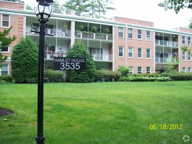 front entrance of building - 3535 Chevy Chase Lake Dr
