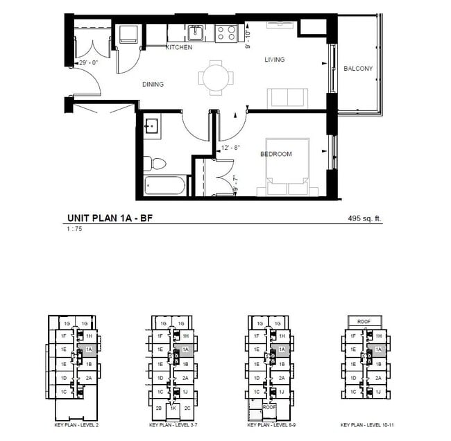 Plan d'étage - The Scott