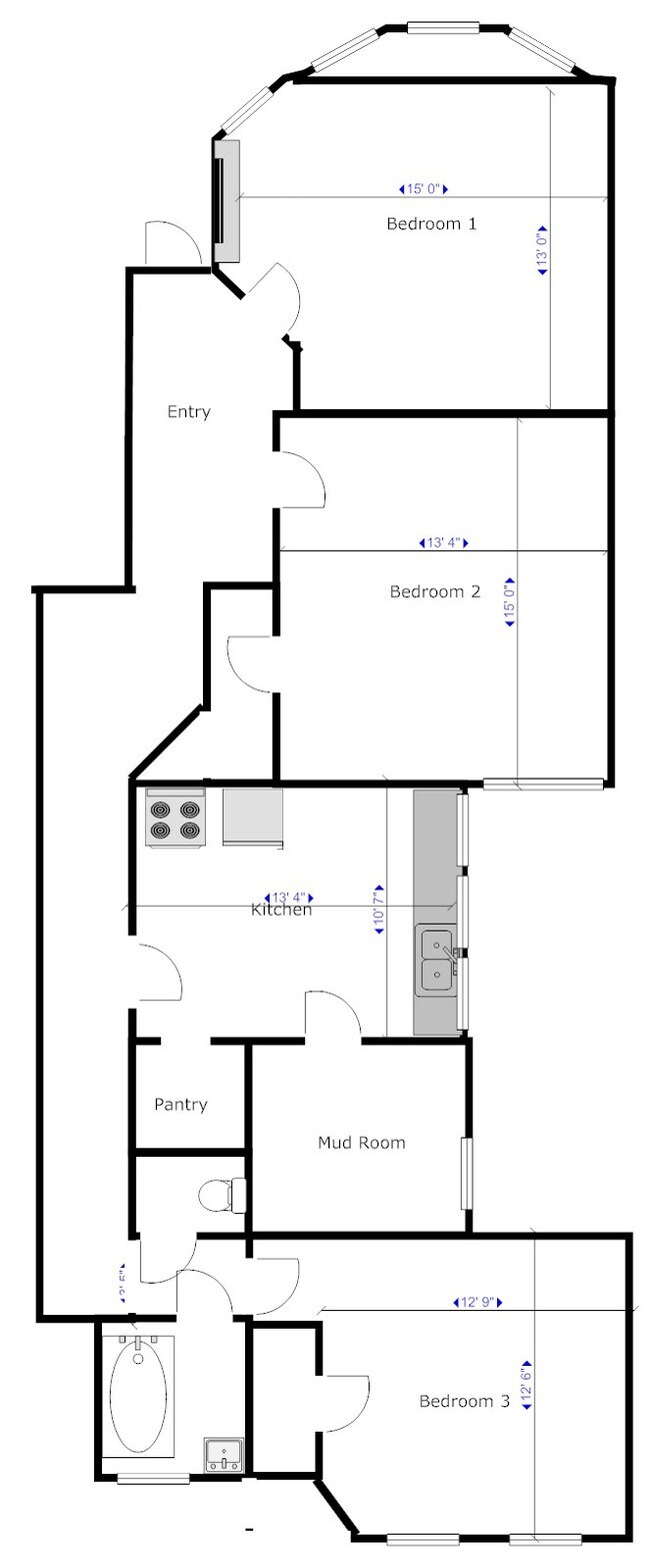 Unit Floorplan - 325 Parnassus Ave