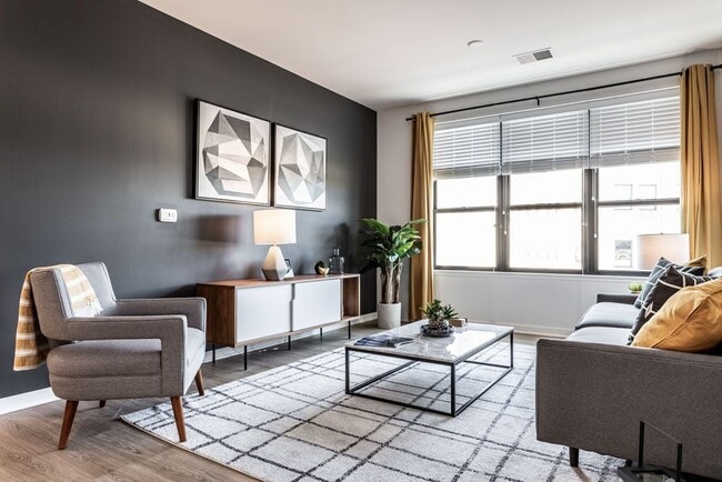 2BR, 2BA - 1,044SF - Living Room - Vim Vigor Lofts