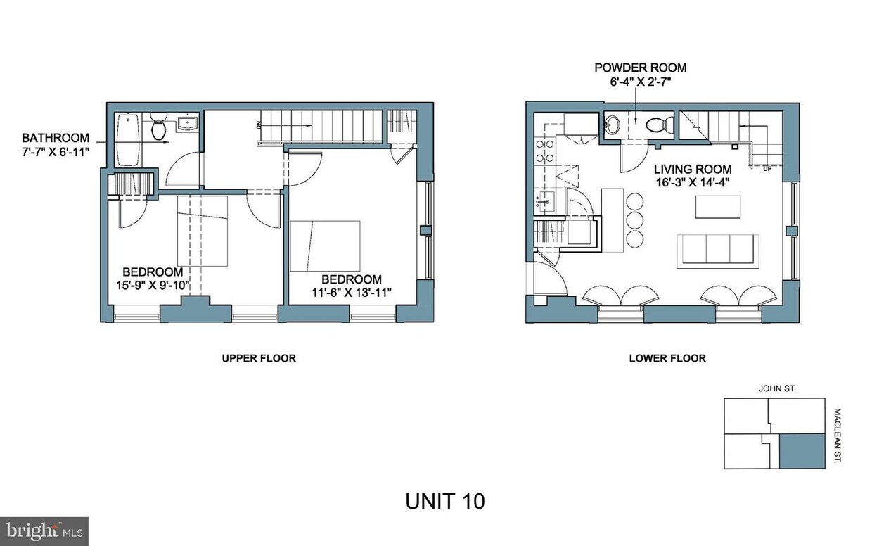 30 MacLean St Unit 10 2 BR DUPLEX, Princeton, NJ 08542 Room for