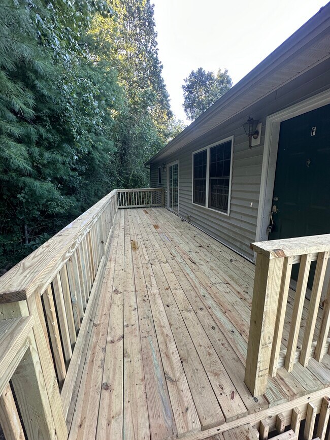 Terraza privada - 296 Gap Creek Rd