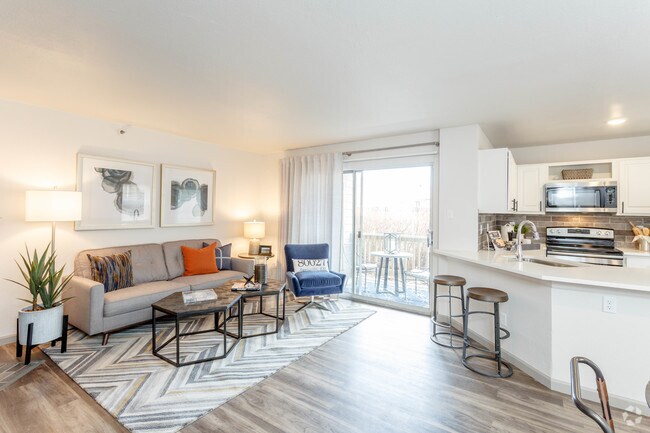 Sala de estar - Grand View @ Flatirons