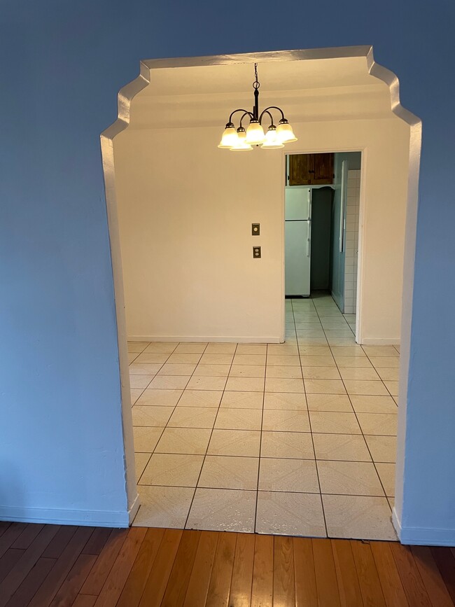 View from living room through dining room to kitchen - 2817 S Sycamore Ave