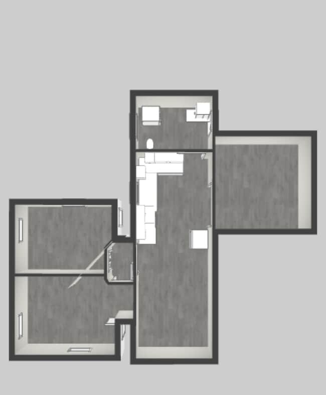 Floor plan - 2912 Delille St