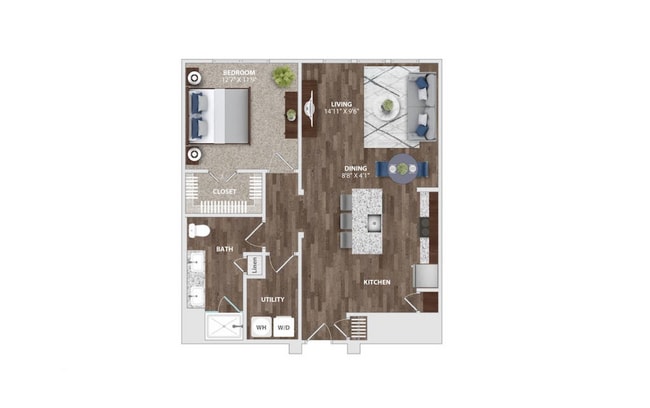 Interior Photo - Preserve at Willow Park 55+