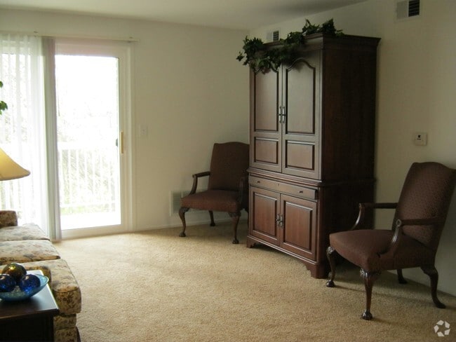 Living Room - Brookwood Apartments- Income restricted