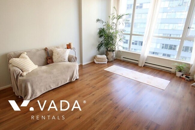 Photo du bâtiment - George 1 BR APT Rental 1404-1420 West Georgia St Vancouver: VADA