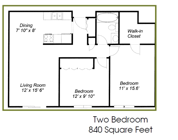 2HAB/1BA - Hilltop Lane Apartments