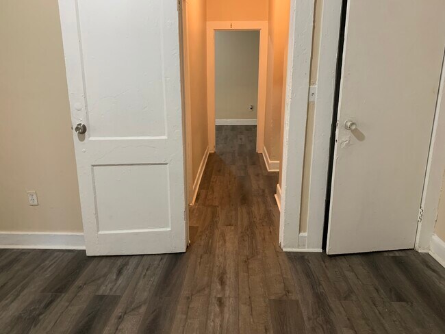 Hallway from bedroom looking into living room - 1135 SW 6th St