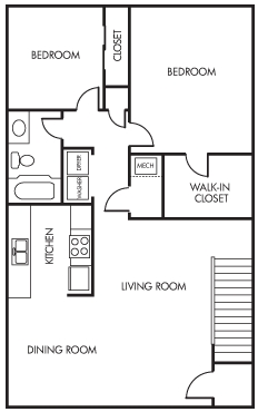 2BR/1BA - Bayview Terrace