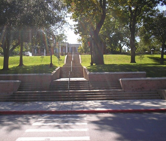 Iconic Austin Hall was dedicated by Sam Houston in 1851