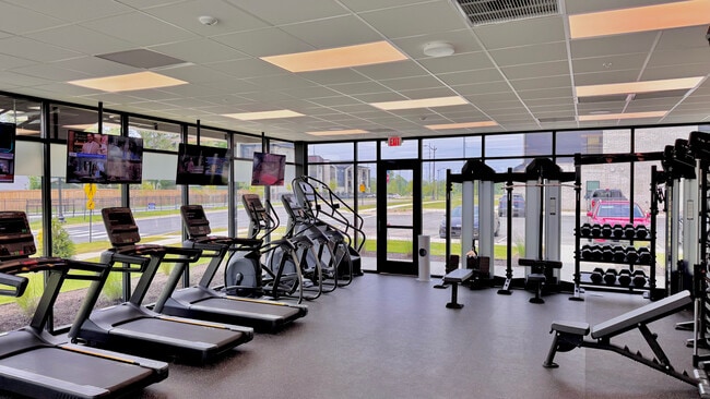 Fitness Center - 102 West Crossing Apartments