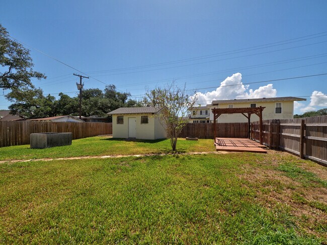 Back yard - 442 W Yoakum Ave